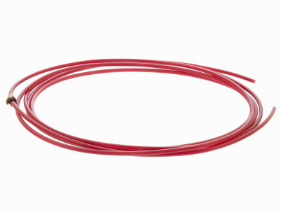 Спираль тефлоновая 1,0-1,2мм (красная 3,4м) (Китай)